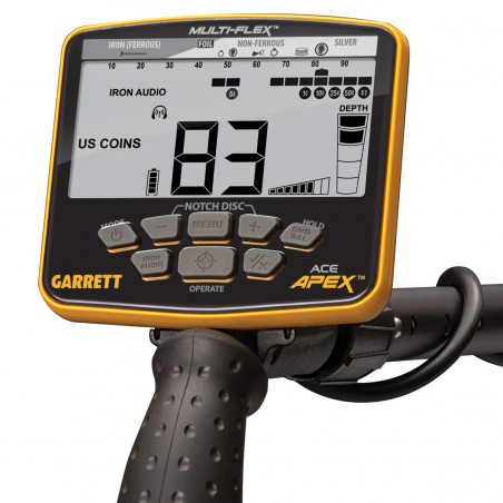 Écran de contrôles LCD de l'Apex