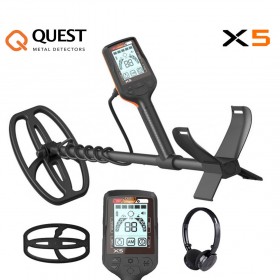 Détecteur de métaux Quest X5 et casque sans fil