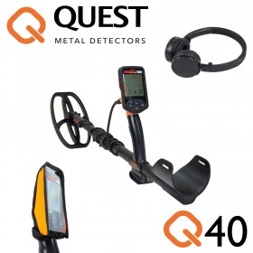 Quest Q40 avec disque 22x16 et casque audio sans fil
