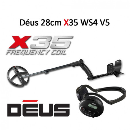 Détecter de métaux XP Déus X35 28cm WS4
