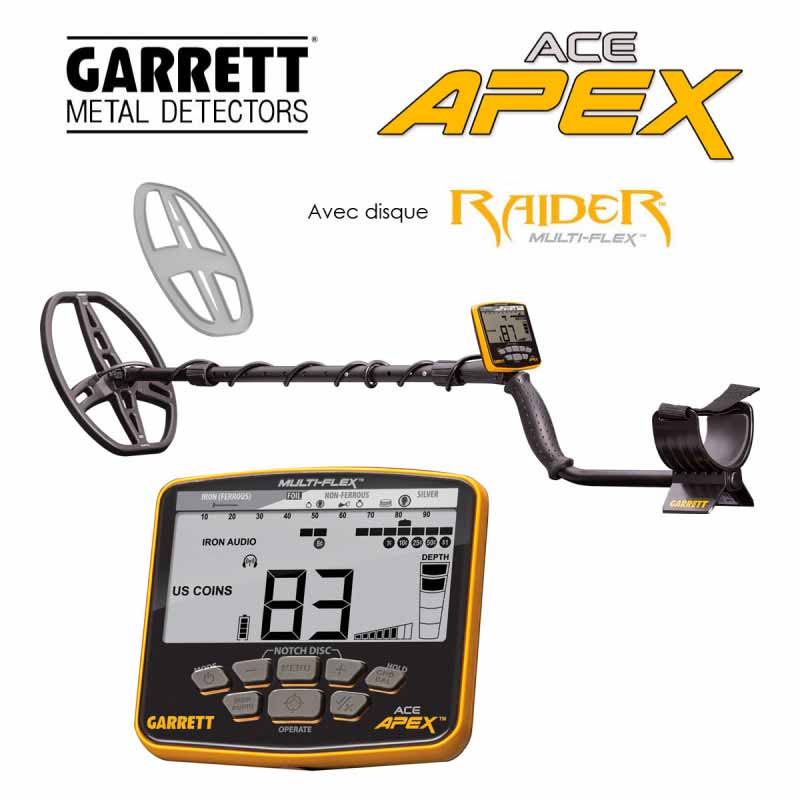 Garrett Ace Apex Disque Raider