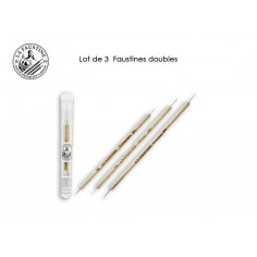 Lot de 3 Faustines doubles