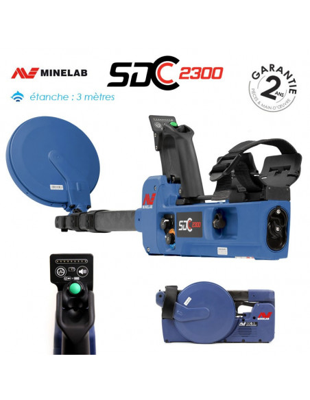 Détecteur Minelab SDC 2300