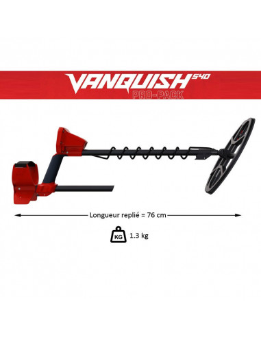 MINELAB VANQUISH 540 PRO PACK