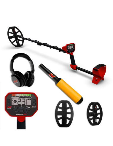 Détecteur Minelab Vanquish 540 Pro Pack + Pro Find 20