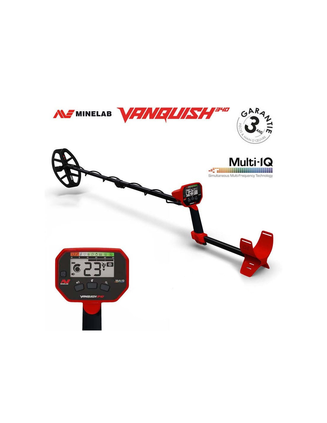 Détecteur Minelab Vanquish 340