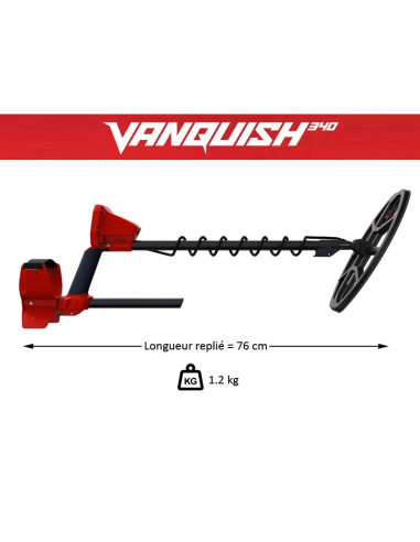 Détecteur Minelab Vanquish 340