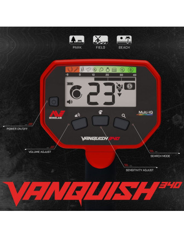 télécommande Minelab Vanquish 340
