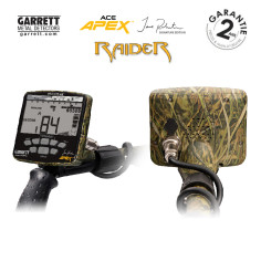Détecteur Garrett Apex disque Raider Camo Edition Signature 2