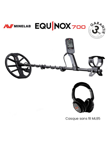 Détecteur Minelab Equinox 700