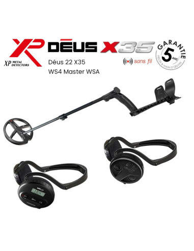 Pack XP Déus disque X35 22cm + WS4 Master + casque WSA