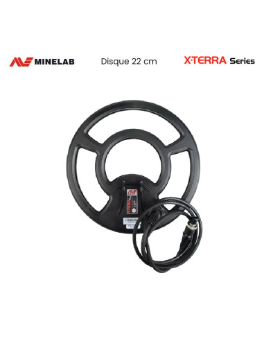 Disque Minelab X-Terra 7.5 kHz 22cm concentrique