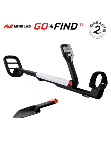 Pack détecteur Minelab Go-Find 11 + mini pelle offerte