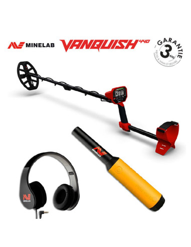 Pack Minelab Vanquish 440 + Pointer Pro-Find 20