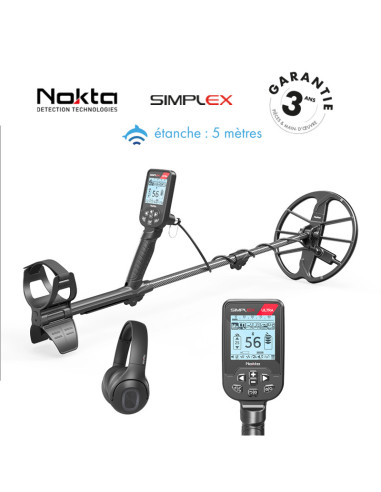 Nouveau détecteur Nokta Simplex Ultra WHP