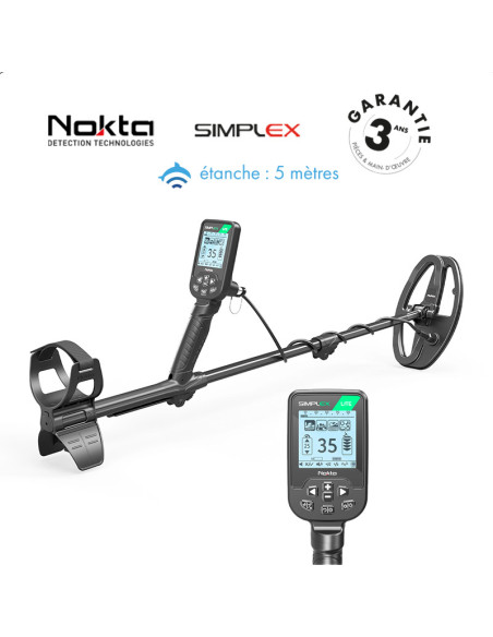 Nouveau détecteur Nokta Simplex Lite Nouveau détecteur Nokta Simplex Lite