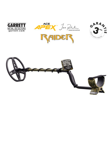 Détecteur Garrett Apex disque Raider Camo Edition Signature