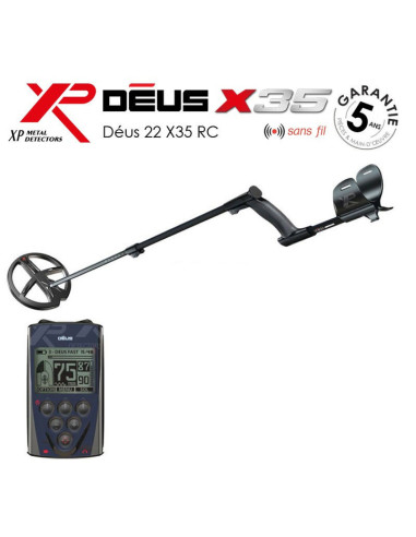 Pack XP Déus disque X35 22cm + télécommande