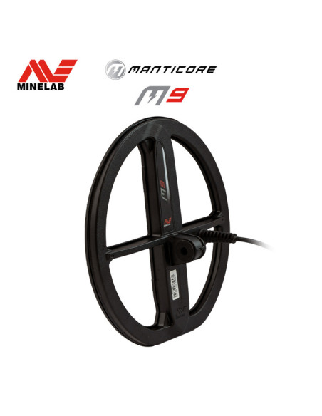 Disque M9 Minelab 22cm pour détecteur Manticore