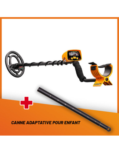 Détecteur Garrett Ace 150 + Canne Junior