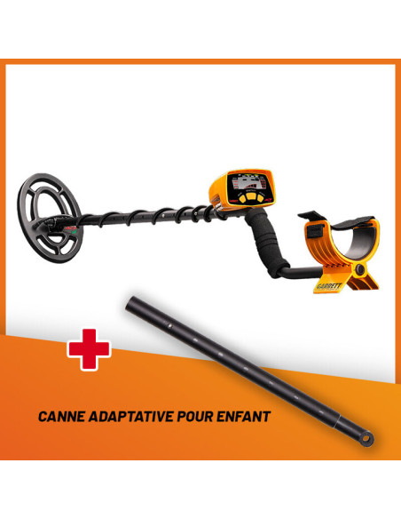 Détecteur Garrett Ace 150 + Canne Junior