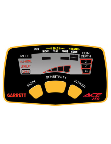 Détecteur Garrett Ace 150 + Canne Junior Détecteur Garrett Ace 150 + Canne Junior