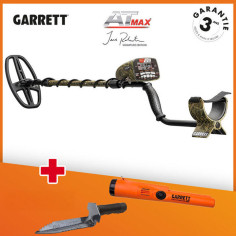 Détecteur AT Max Camo édition Signature + pointer AT ZLYNK + couteau