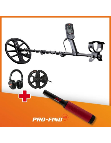 Détecteur Minelab Equinox 900 + Pro-Find 40