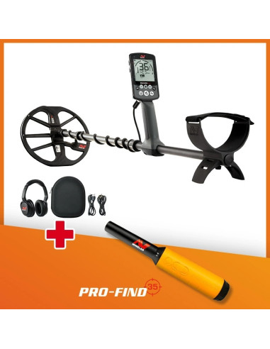Détecteur Minelab Equinox 800 + Pro-Find 35