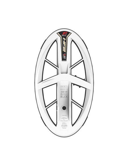 Disque elliptique XP Deus 2 HF2 - 24 x 13 cm - Haute fréquence 120 kHz