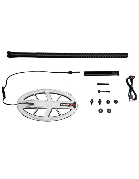 Disque elliptique XP Deus 2 HF2 - 24 x 13 cm - Haute fréquence 120 kHz