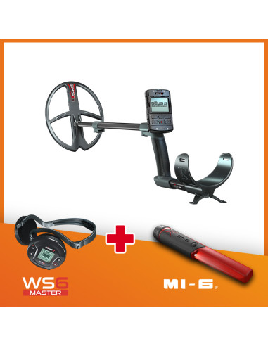 XP Déus 2 FMF RC 34x28cm + casque WS6... XP Déus 2 FMF RC 34x28cm + casque WS6...