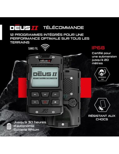 XP Déus 2 FMF RC 34x28cm + casque WS6... XP Déus 2 FMF RC 34x28cm + casque WS6...