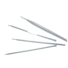 Kit 4 aiguilles de précision laiton Aventor Coin