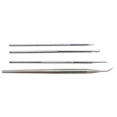 Kit 4 aiguilles de précision laiton Aventor Coin 2