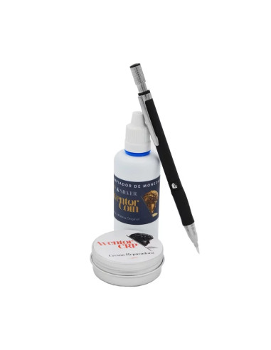 Kit nettoyage basique Aventor Coin pour monnaies