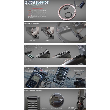 Guide d'onde XP Déus 250cm