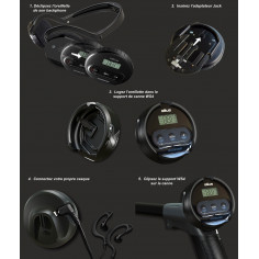 Bracelet montre pour casque XP WS4 2