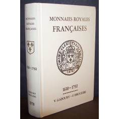 Monnaies royales Françaises 1610-1792 Éditions Victor Gadoury 2