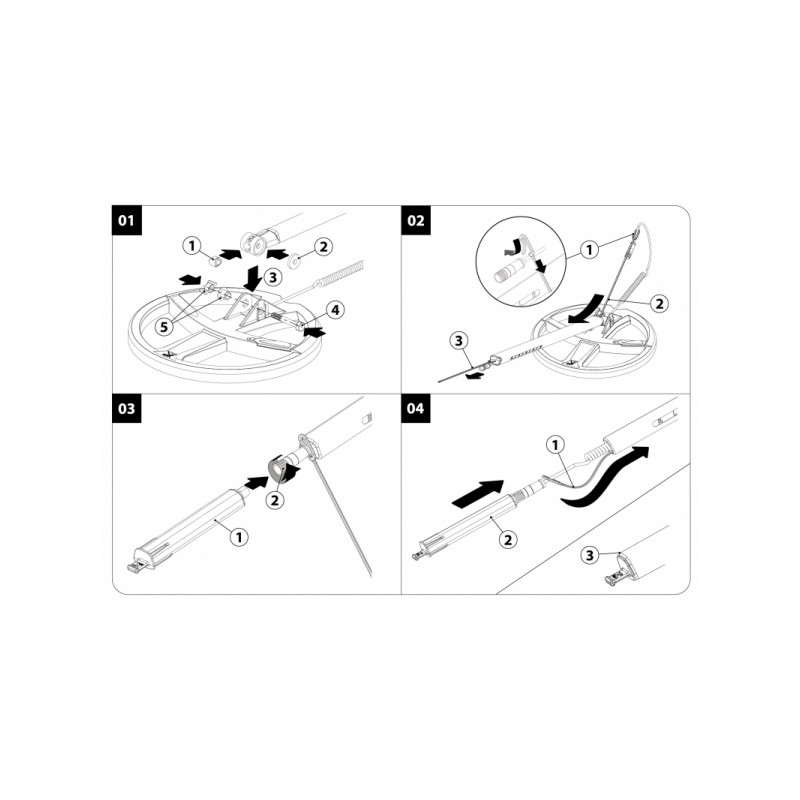 Kit visserie disque HF