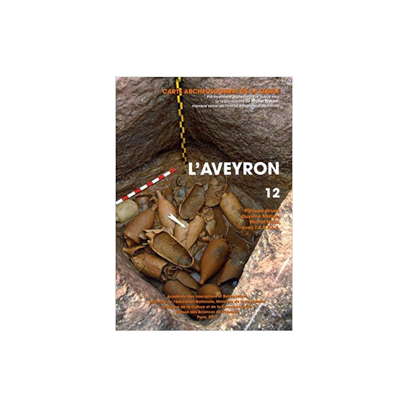 Livre archéologique Aveyron