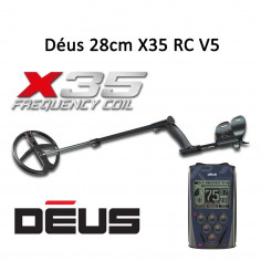 Détecteur de métaux XP Déus X35 28cm avec télécommande RC V5
