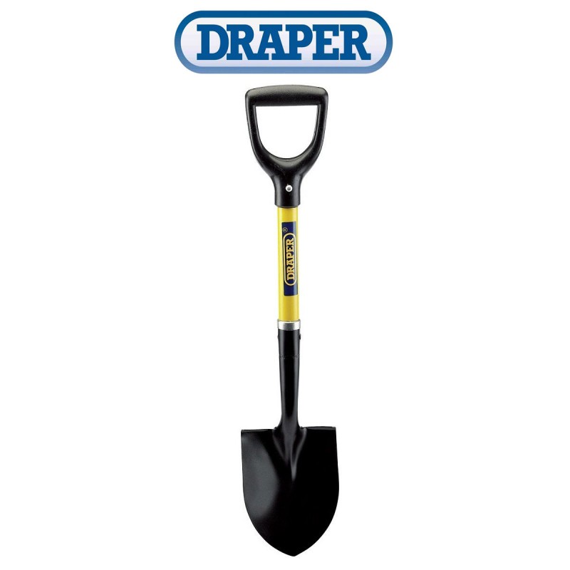 Mini pelle Draper avec manche en fibre de verre Mini pelle Draper avec manche en fibre de verre