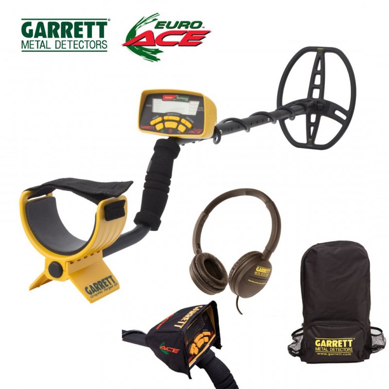 Garrett EuroACE + Casque + Housse pluie + Sac