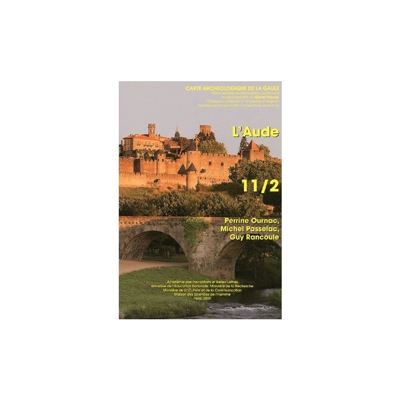 Carte archéologique de l'Aude (11) Tome II
