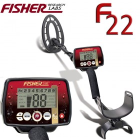 Détecteur de métaux Fisher F22