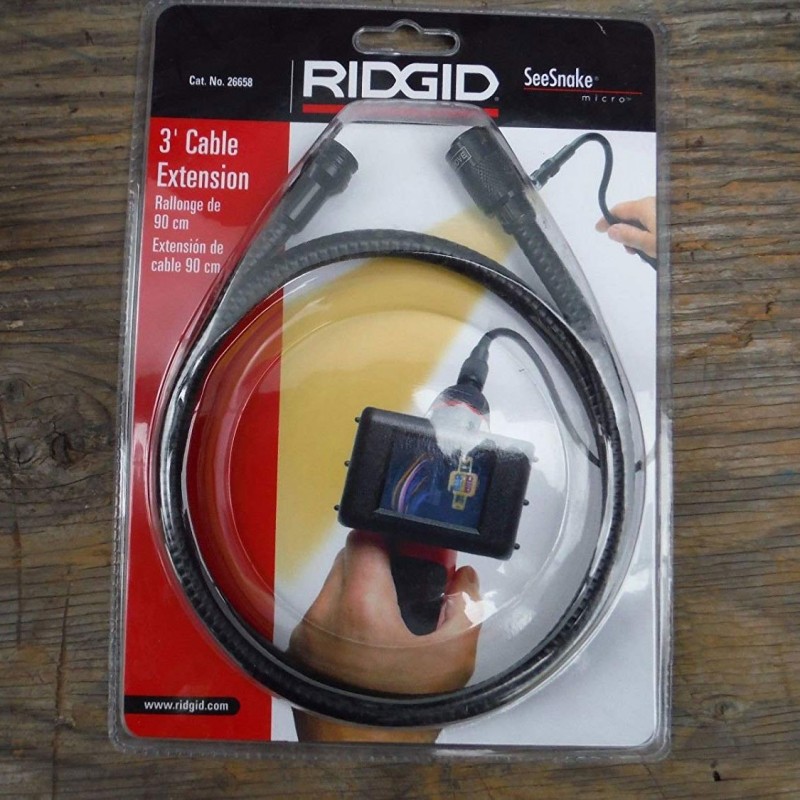 Le câble Ridgid 90cm sous blister