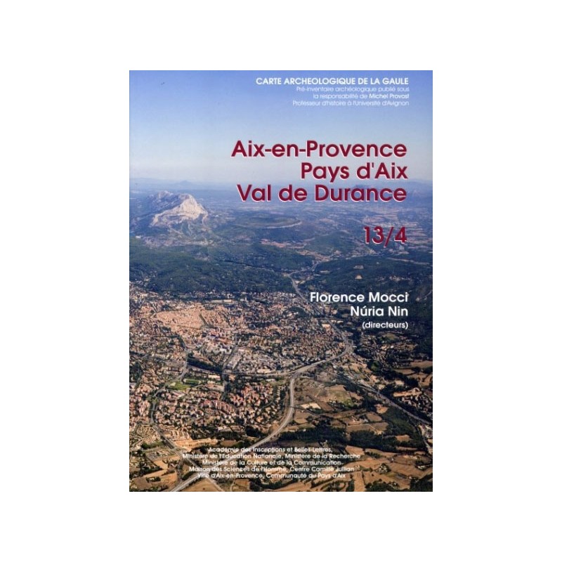 Carte archéologique d'Aix en provence (13)