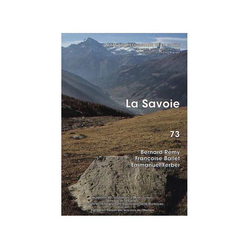 Carte archéologique de la Savoie (73)