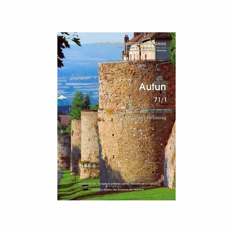 Carte archéologique d'Autun (71) Tome I